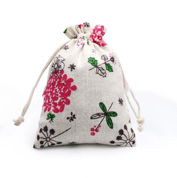 

Wholesale nice price fashion Colorful Popular Design 15x18cm light seed drawstring pouch bag
