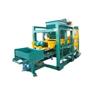 フラット vibrationType ブロック製造機インターロックエコ maquinas レンガ機価格 QTJ4-25C