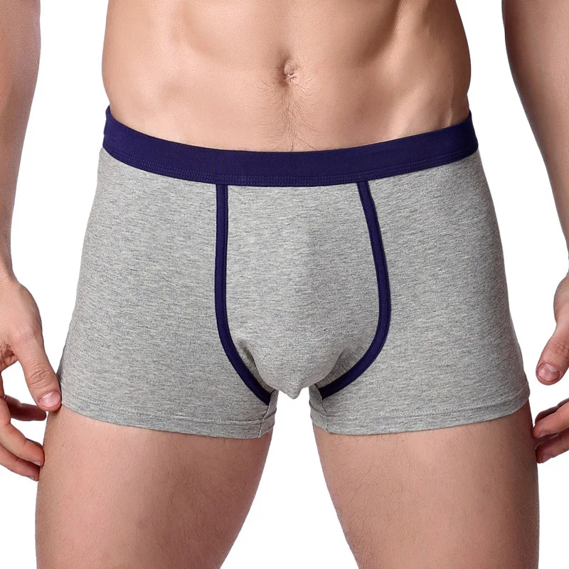 2020 Most Popular Wholesale Men Underwear Cotton Solid Comfortable Men ...