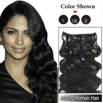 Hot 30 Inch Hair Extensions Clip In Hair Extensions For Black