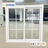 Professional safe durable glass pvc sliding window