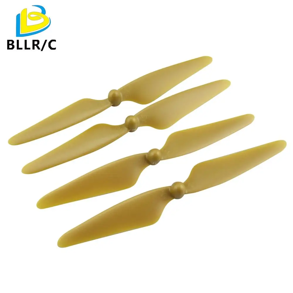

4PCS propeller for MJX Bugs 3 PRO B3 PRO HS700 HS700D brushless four-axis aircraft blade spare parts gold propeller