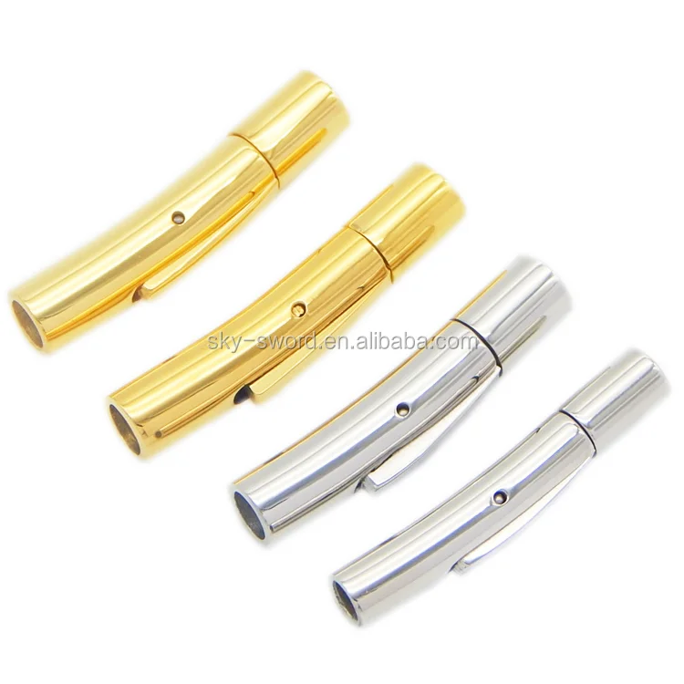 

High Quality Polishing Stainless Steel bayonet Clasp for Bracelet online shopping free shipping