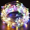 Solar Powered String Lights 100 LED Copper wire Fairy Indoor Outdoor Waterproof Christmas light for Gardens Home Dancing Party