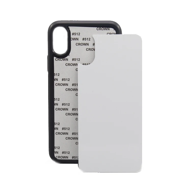 

Blank Sublimation Phone Case 2D rubber silicon Cover for sublimation printing, White;black;transparent