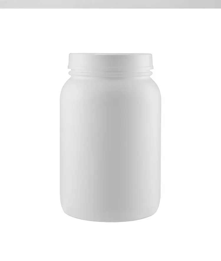 Rtco Wholesale Black Empty Plastic Protein Powder Container Bottle