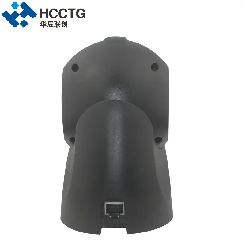 Black and White CMOS LED Platform RS232 USB QR Code 2D Barcode Scanner HS-7301