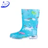 Competitive Price Kidding Waterproof Kids With Handles Transparent Pvc Rain Boots Kid Shoes
