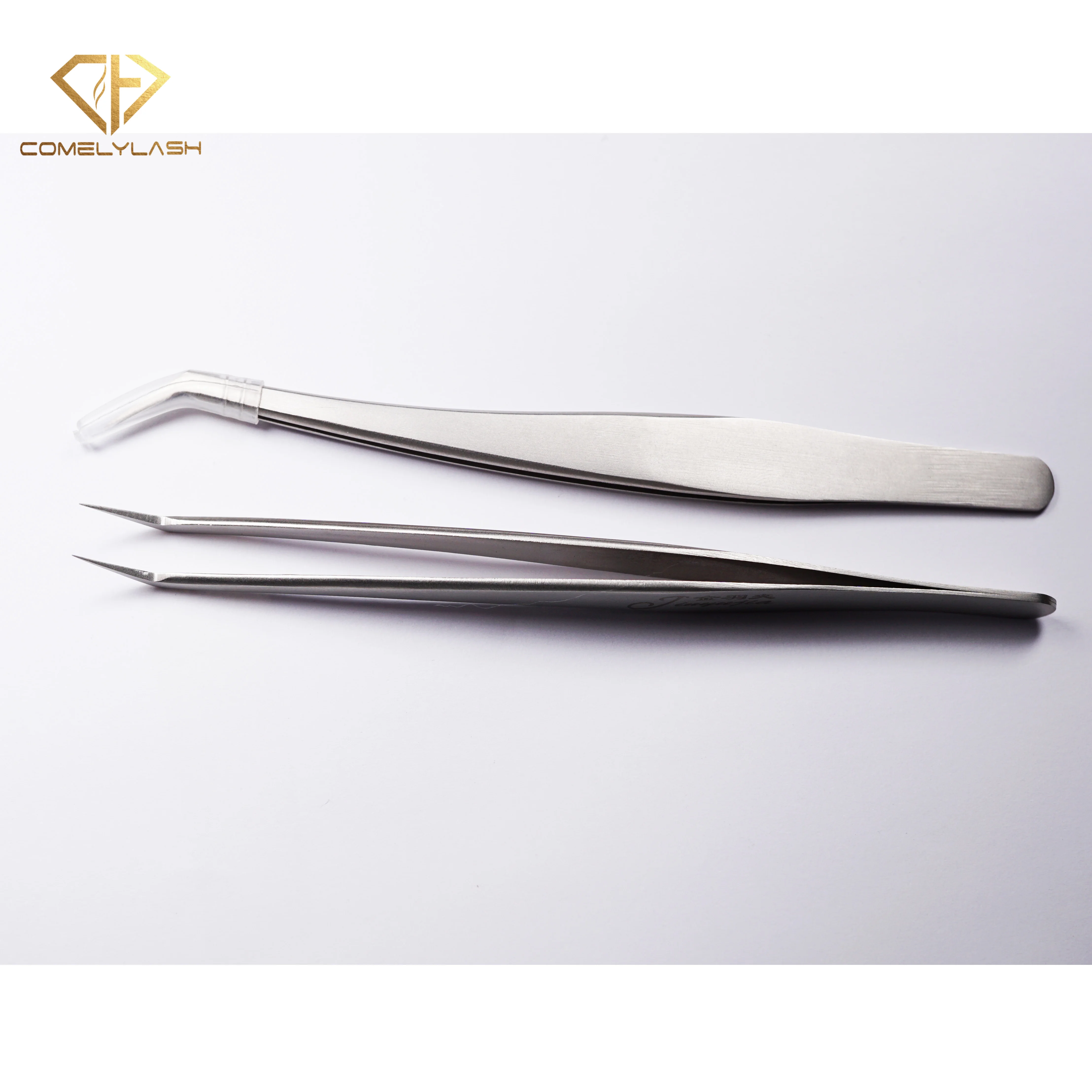 Private Label Wholesale Eyelash Tweezer Set Vetus Tweezers Eyelash