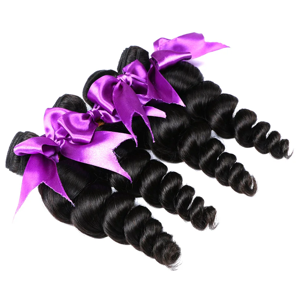 

Brazilian Loose Wave Virgin Hair Extensions 100% Unprocessed Virgin Brazilian Hair Bundles, 100g/pcs Cheap Brazilian Hair, N/a