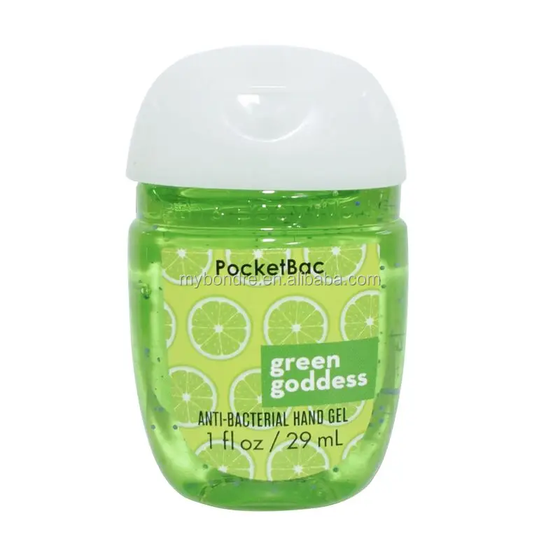 
29ml pocketbac free water portable sanitizing hand gel bath body works 