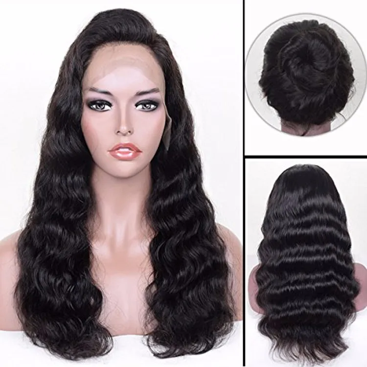 New Ideal Cheap Virgin Long Hair Wigs For Men Price Wig 360 Lace