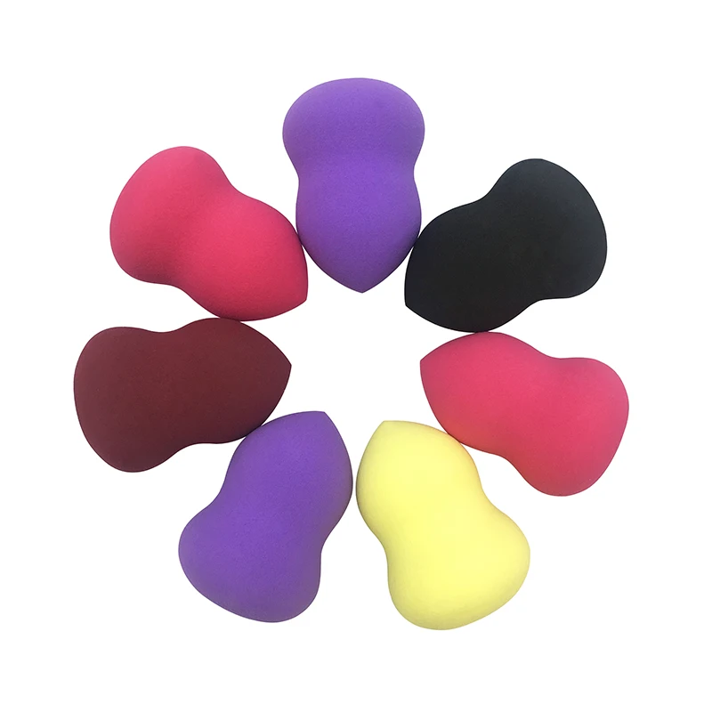 

Top Seller Customized Color Beauty Free Samples Wholesale Soft Microfiber Makeup Sponge N38, 4 color