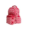 nice backpack bag with detachable lunch box for girl