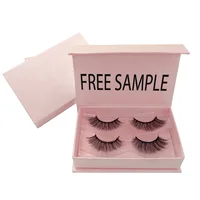 

Eyelash Packaging Box Faux Mink Lashes Eyelashes Mink 3D Eyelash Vendor