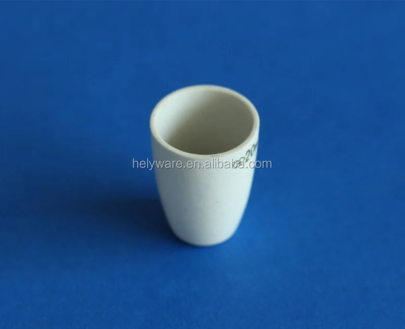 5ml500ml Lab Use Glazed Tall High Form Porcelain Crucible With Lid