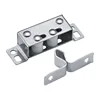 Iron loaded door latch/ cabinet door catch/self buttons hardware