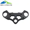 Customized high precision CNC machined shaft / triple bracket for motorcycle