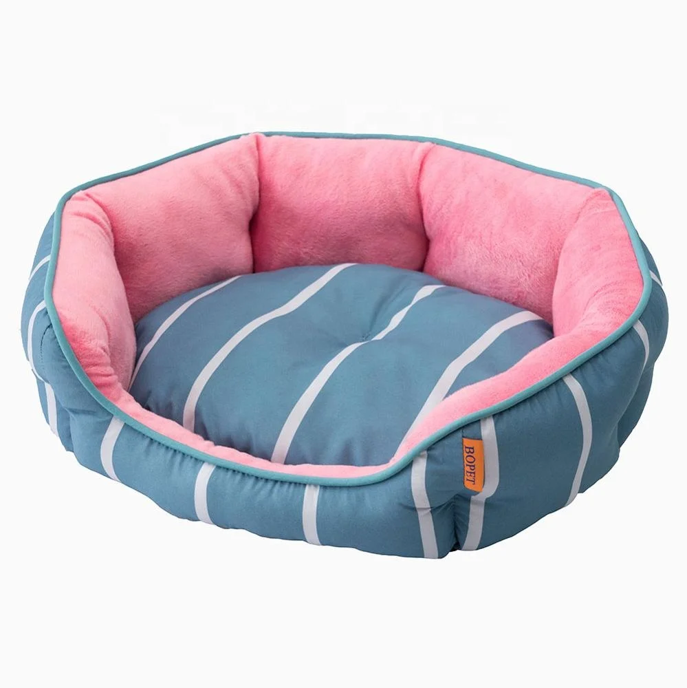 

Dog Bed Manufacturer Puppy Round Soft Plush Heated Pet Bed, Customized color