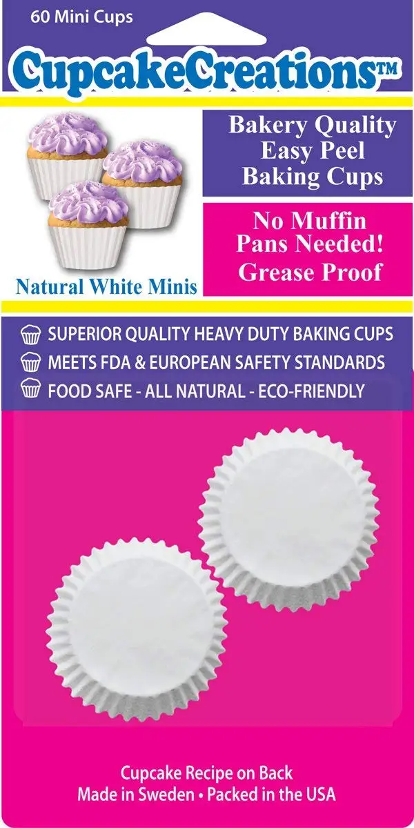 mini cupcake liners tesco