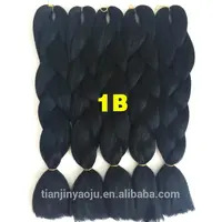 

24" 100g Expression Jumbo braiding hair Ombre Braiding Hair Extension Purple Green synthetic hair box braids