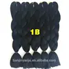 24" 100g Expression Jumbo braiding hair Ombre Braiding Hair Extension Purple Green synthetic hair box braids