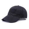 Custom Cotton Low Profile Tactical Operator Cap With Loop Patch
