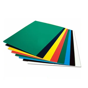 wholesale price factory direct sales colored rigid plastic pvc