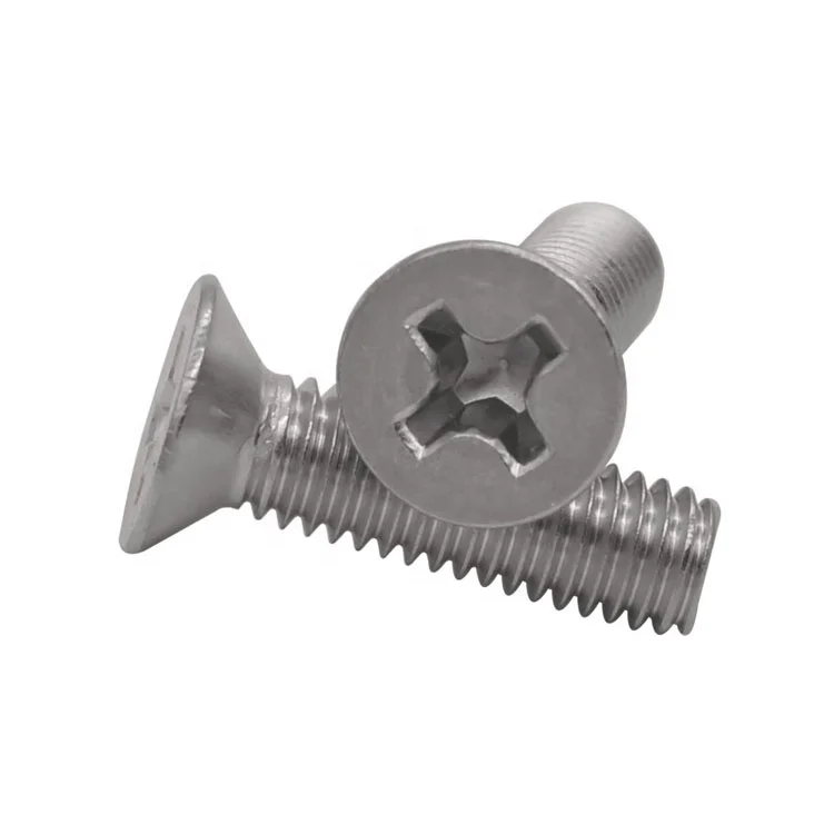 
Stainless Steel Cross Recessed Countersunk Head Screw DIN965 