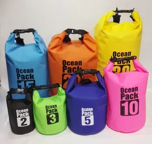 Pvc Tarpaulin 5l Ocean Pack Dry Bag Outdoor Waterproof With Shoulder Straps