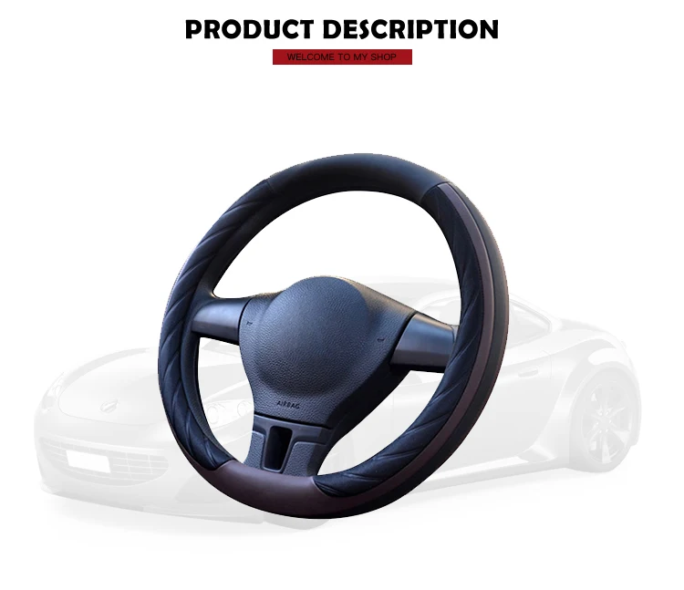 Auto Accessories Popular Car PVC Steering Wheel Covers