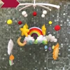 New style top selling wind up could star moon sun shape Baby Mobile With Music