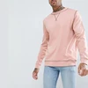 Wholesale Customized High Quality Crew Neck Unisex Contrast Stitching Sweatshirts