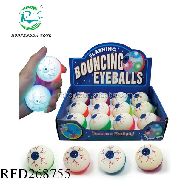 Hot Sale Halloween Rubber Bouncing Eyeball For Kids Buy Bouncing