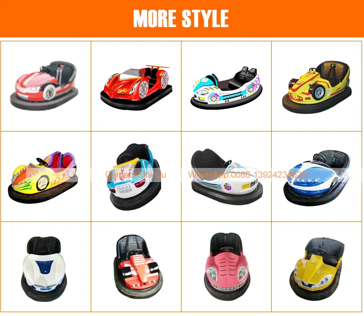 Threeplus coin operated kids electric bumper cars with jeux videos for sale