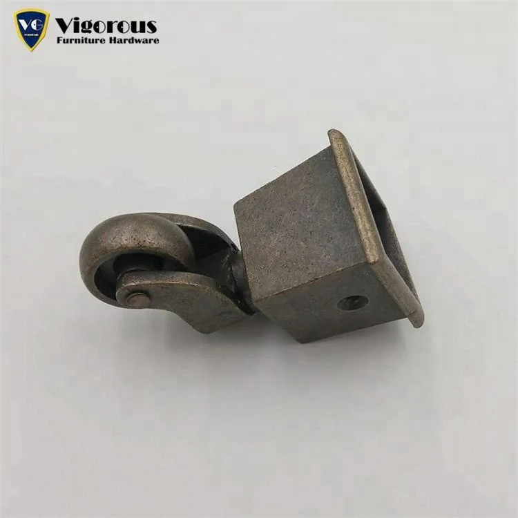 Solid Brass Plating Square Cup Casters Cw19 Buy Square Cup Casters