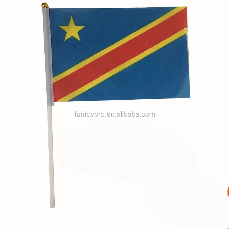 Dr Congo Main Drapeau Promotion Dr Congo Drapeau Tenu Dans La Main Avec Le Poteau Buy Drapeau De La Main De La Rd Congo Drapeau Tenu Dans La Main De La Rd