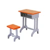good quality teaching aids school furniture single desk and chair with competitive price