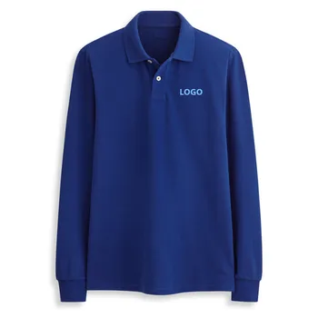 Long Sleeve Polo Shirts For Men 100% Cotton - Buy Long Sleeve Polo ...