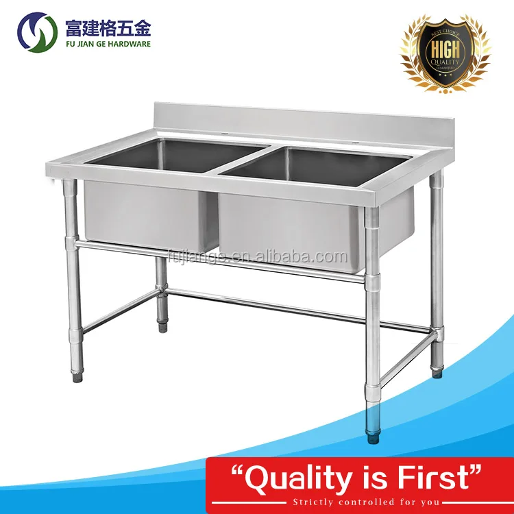 Wall Mounted Kitchen Hanging Hand Wash Sink Knee Operated Stainless