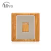 middle east Pakistan Afghanistan BD standard PC painted wooden color 1 gang 1 way wall light electrical Bangladesh switch