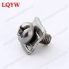 Processing tubular copper hollow through hole corns buckle rivet non - standard custom specification of multi - round head elect