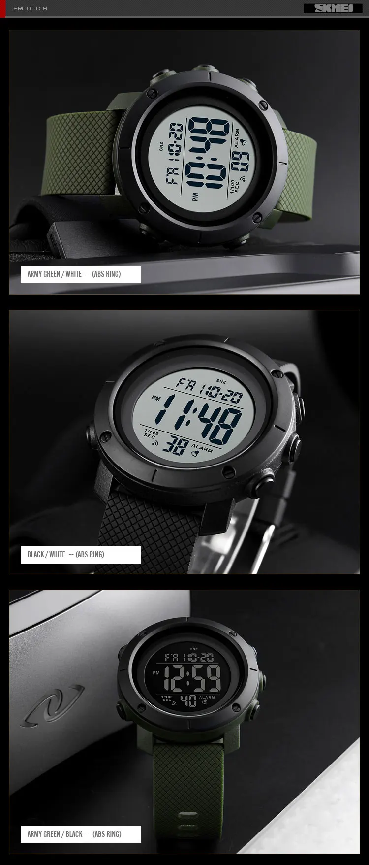 Skmei 1426 New Custom Logo Waterproof Cheap Plastic Watches 5atm Watch Fashion Digital Sport Wristwatches