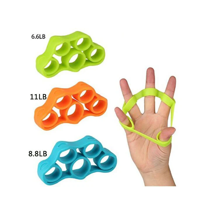 

silicone Finger Stretcher band Grip Trainer Hand Strengthener