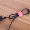 Cookie Shape Large Cord Clip Silicone Cable Winder Cable Management System