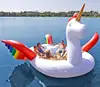 2019 New Style Unicorn Inflatable Floating Island/High Quality Inflatable Peacock,Party Bird Island