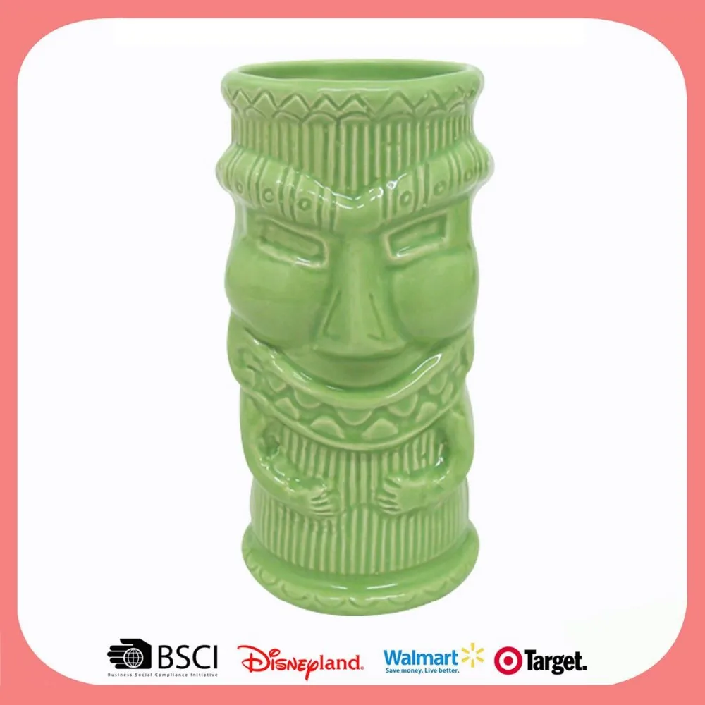 Wholesale Custom Design Hawaii Cup Ceramic Tiki Mug For Promotion Buy