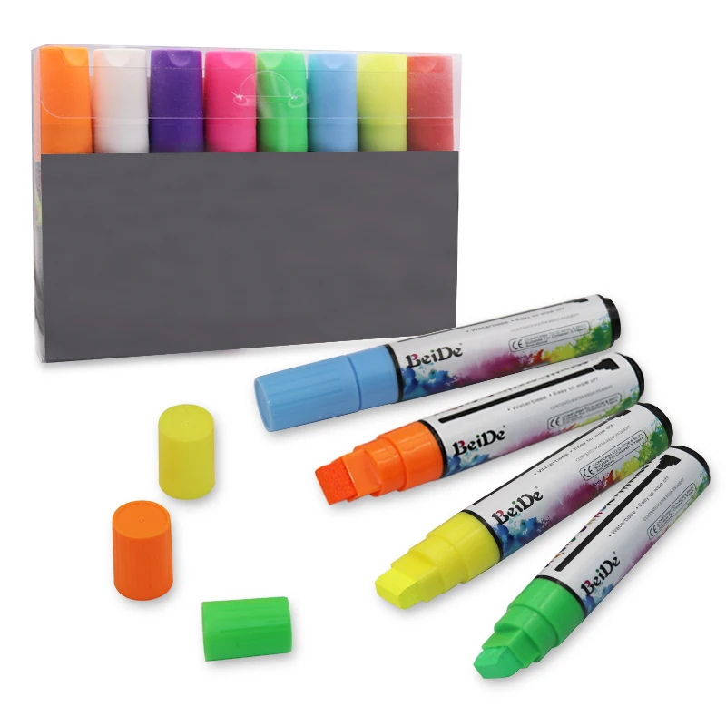 Jumbo 15mm Broad Rectangular Tip Erasable Marker Pen For Writing On