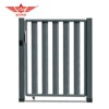 Auto Sliding Main Gate Design retractable remote gate for park aluminum alloy manual gate with double motor