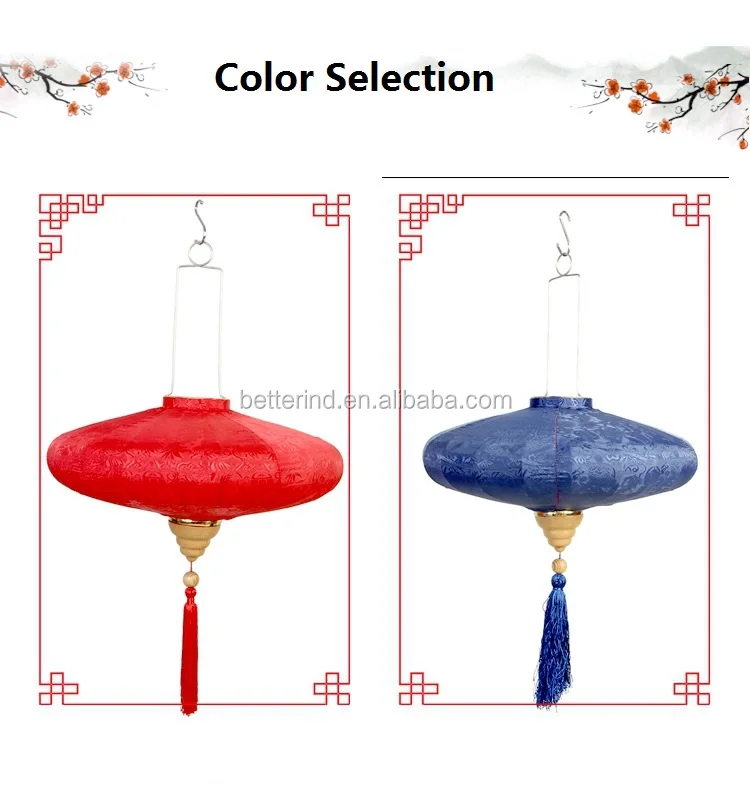 Hotsale Foldable Lighted Chinese Palace Lantern/chinese Silk Lantern